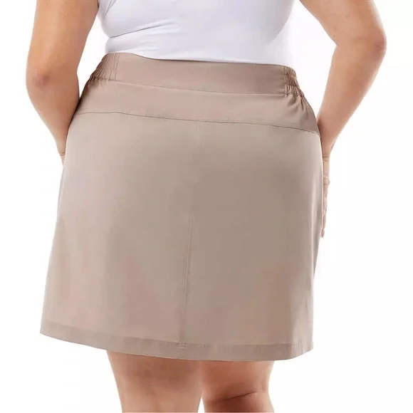 32 Degrees Cool Ladies Tech Short/Skort - Beige Marble - NWT - Picture 2 of 12